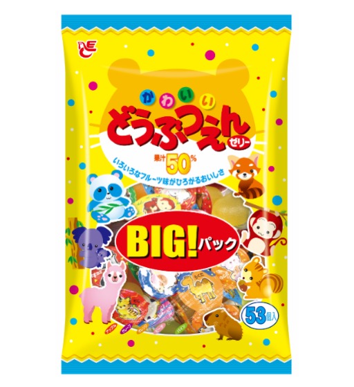 53個どうぶつえんゼリーBIG！パック
