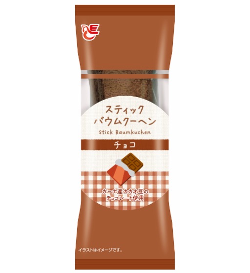 スティックバウムクーヘン　チョコ