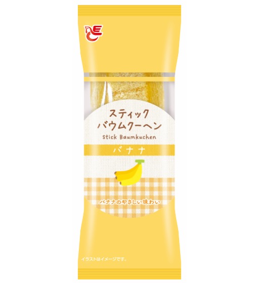 スティックバウムクーヘン　バナナ