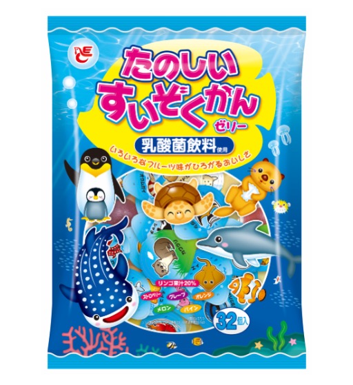 32個たのしいすいぞくかんゼリー